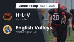 Recap: H-L-V  vs. English Valleys  2021