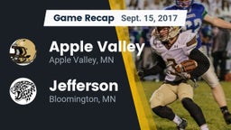 Recap: Apple Valley  vs. Jefferson  2017