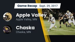 Recap: Apple Valley  vs. Chaska  2017