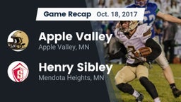 Recap: Apple Valley  vs. Henry Sibley  2017