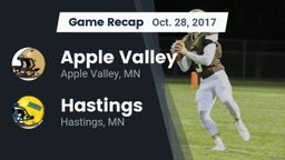 Recap: Apple Valley  vs. Hastings  2017