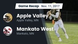 Recap: Apple Valley  vs. Mankato West  2017