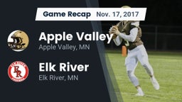 Recap: Apple Valley  vs. Elk River  2017