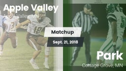 Matchup: Apple Valley vs. Park  2018