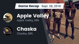 Recap: Apple Valley  vs. Chaska  2018