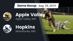 Recap: Apple Valley  vs. Hopkins  2019
