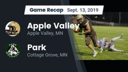 Recap: Apple Valley  vs. Park  2019