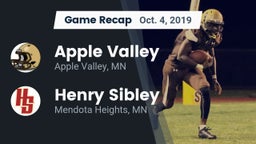 Recap: Apple Valley  vs. Henry Sibley  2019