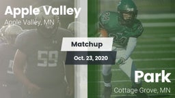 Matchup: Apple Valley vs. Park  2020