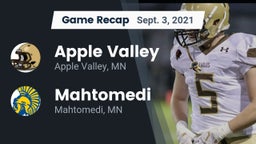 Recap: Apple Valley  vs. Mahtomedi  2021