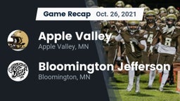 Recap: Apple Valley  vs. Bloomington Jefferson  2021
