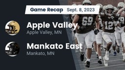 Recap: Apple Valley  vs. Mankato East  2023