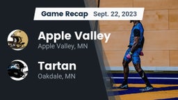 Recap: Apple Valley  vs. Tartan  2023