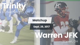 Matchup: Trinity vs. Warren JFK 2017