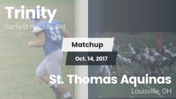 Matchup: Trinity vs. St. Thomas Aquinas  2017