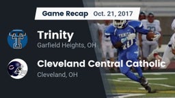 Recap: Trinity  vs. Cleveland Central Catholic 2017