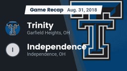 Recap: Trinity  vs. Independence  2018