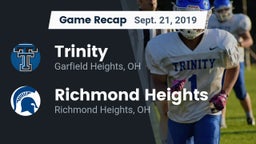 Recap: Trinity  vs. Richmond Heights  2019