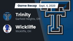 Recap: Trinity  vs. Wickliffe  2020