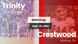 Matchup: Trinity vs. Crestwood  2020