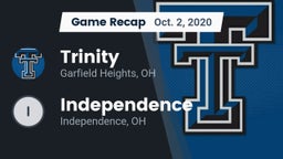 Recap: Trinity  vs. Independence  2020