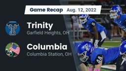 Recap: Trinity  vs. Columbia  2022