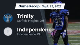 Recap: Trinity  vs. Independence  2022