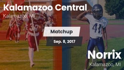 Matchup: Kalamazoo Central vs. Norrix  2017