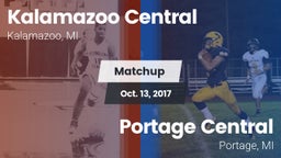 Matchup: Kalamazoo Central vs. Portage Central  2017