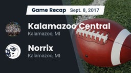 Recap: Kalamazoo Central  vs. Norrix  2017