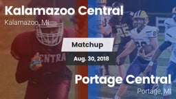 Matchup: Kalamazoo Central vs. Portage Central  2018