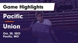 Pacific  vs Union  Game Highlights - Oct. 20, 2022