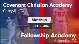 Matchup: Covenant Christian vs. Fellowship Academy 2016