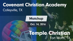 Matchup: Covenant Christian vs. Temple Christian  2016