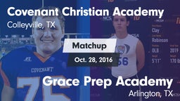 Matchup: Covenant Christian vs. Grace Prep Academy 2016