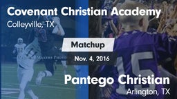 Matchup: Covenant Christian vs. Pantego Christian  2016