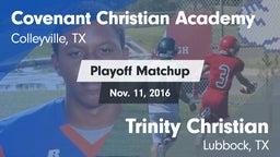 Matchup: Covenant Christian vs. Trinity Christian  2016