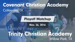 Matchup: Covenant Christian vs. Trinity Christian Academy 2016