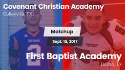 Matchup: Covenant Christian vs. First Baptist Academy 2017