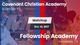 Matchup: Covenant Christian vs. Fellowship Academy 2017