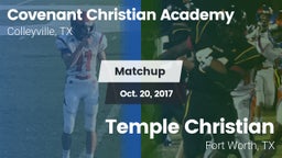 Matchup: Covenant Christian vs. Temple Christian  2017