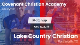 Matchup: Covenant Christian vs. Lake Country Christian  2018