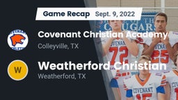 Recap: Covenant Christian Academy vs. Weatherford Christian  2022