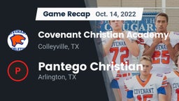 Recap: Covenant Christian Academy vs. Pantego Christian  2022