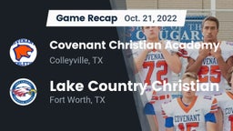 Recap: Covenant Christian Academy vs. Lake Country Christian  2022