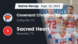 Recap: Covenant Christian Academy vs. Sacred Heart  2023