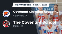 Recap: Covenant Christian Academy vs. The Covenant School 2023