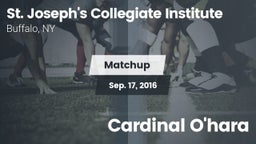 Matchup: St. Joseph's Collegi vs. Cardinal O'hara 2016