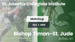 Matchup: St. Joseph's Collegi vs. Bishop Timon-St. Jude  2016