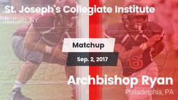 Matchup: St. Joseph's Collegi vs. Archbishop Ryan  2017
